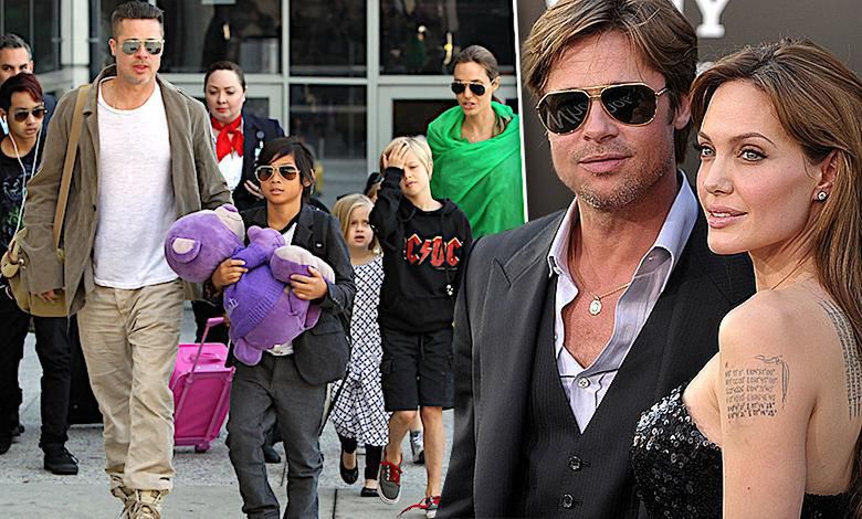 Brad Pitt i Angelina Jolie dzieci