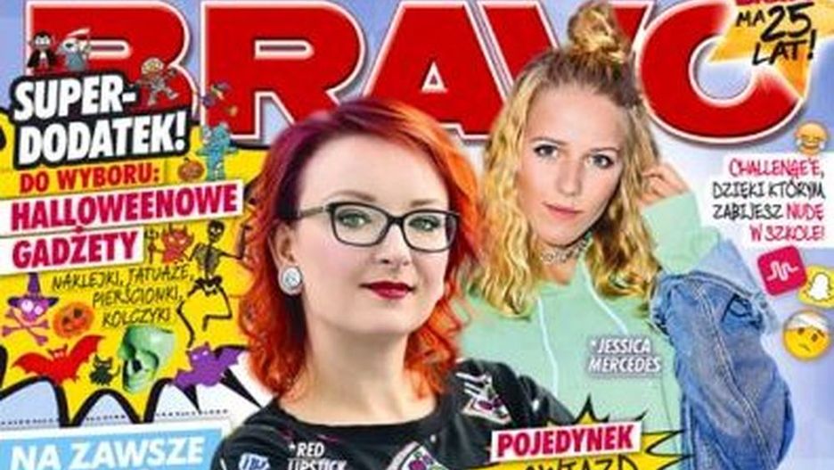 Okładka magazynu "Bravo"