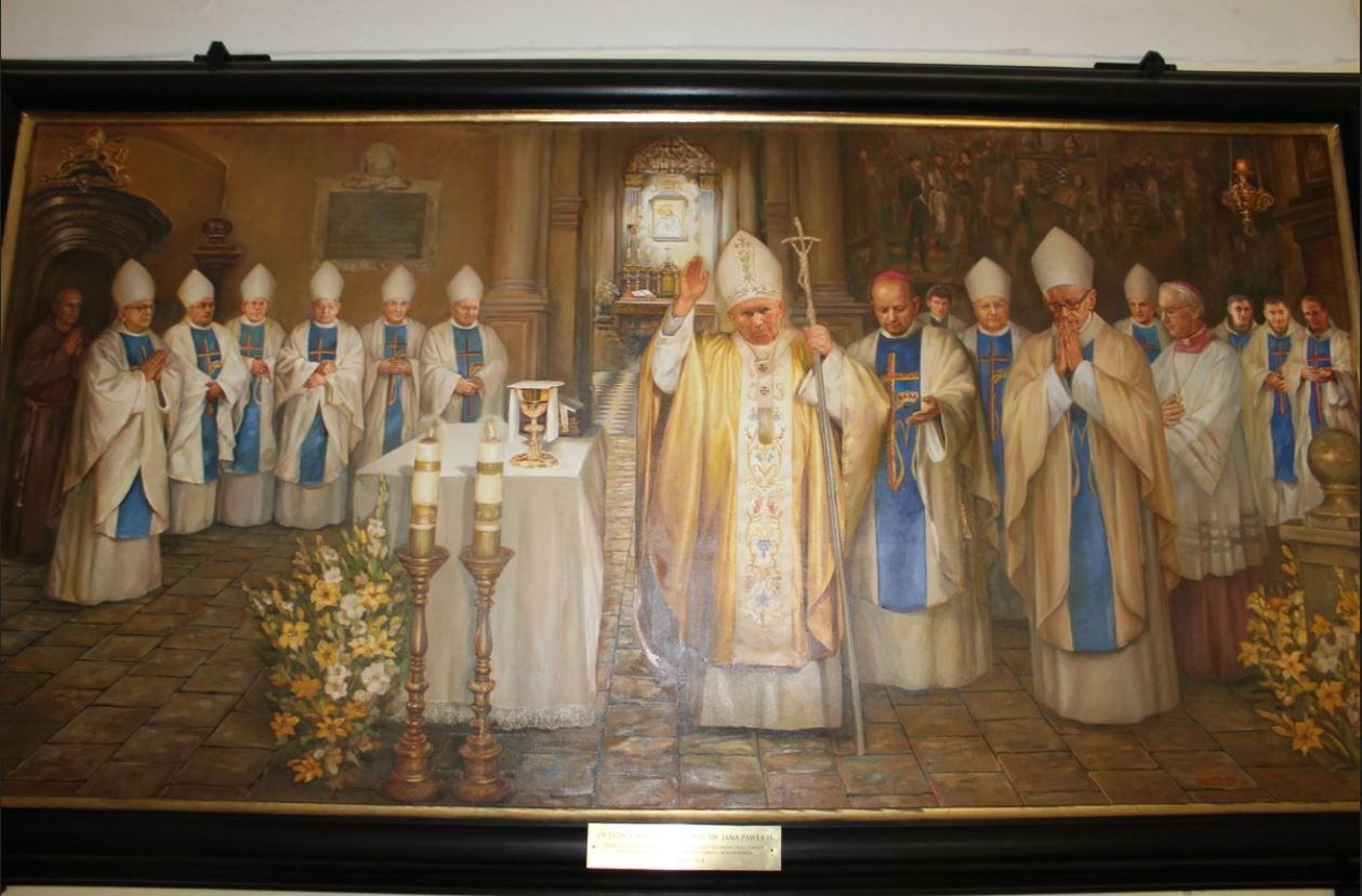 Burza wokół obrazu papieża w Kalwarii Zebrzydowskiej. "Kicz doskonały"