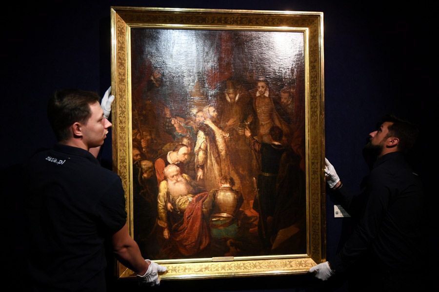 Rekordowa aukcja w Polsce: obraz Matejki sprzedany za prawie 3,7 mln zł