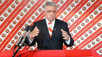 Szef Samoobrony Andrzej Lepper