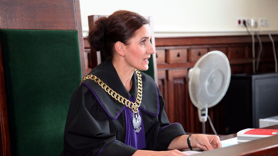 Wróg publiczny PiS in spe sędzia Izabella Gabriel, która umorzyła sprawę przeciwko Jerzemu Owsiakowi.