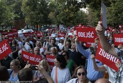 "Ziobro musi odejść". Demonstracja przed KPRM