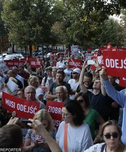 "Ziobro musi odejść". Demonstracja przed KPRM