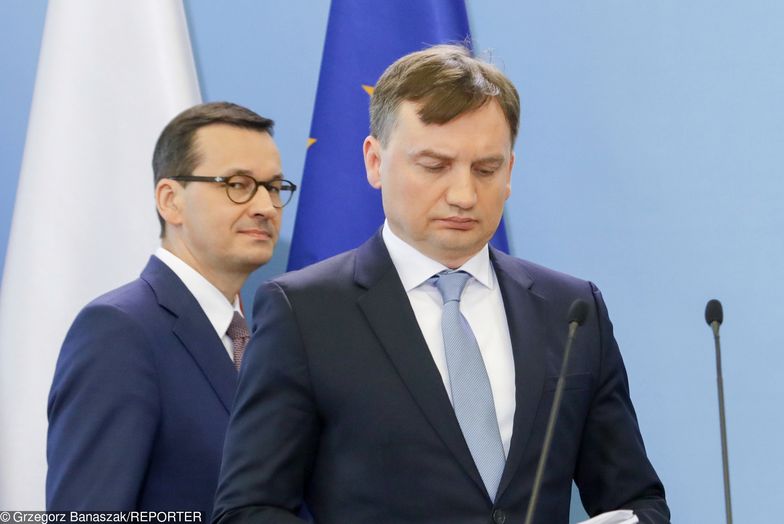 Mateusz Morawiecki murem za ministrem Ziobro.