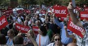 "Ziobro musi odejść". Demonstracja przed KPRM