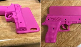 Zatrzymali ucznia podejrzanego o posiadanie broni. Okazało się, że to... etui na telefon