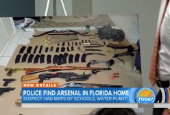 Policjanci szukali pornografii dziecięcej, odkryli arsenał broni