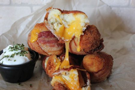 Potato Bacon Bombs