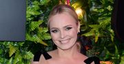 Agnieszka Jastrzębska na Balu Dziennikarzy. Jeden mocny akcent