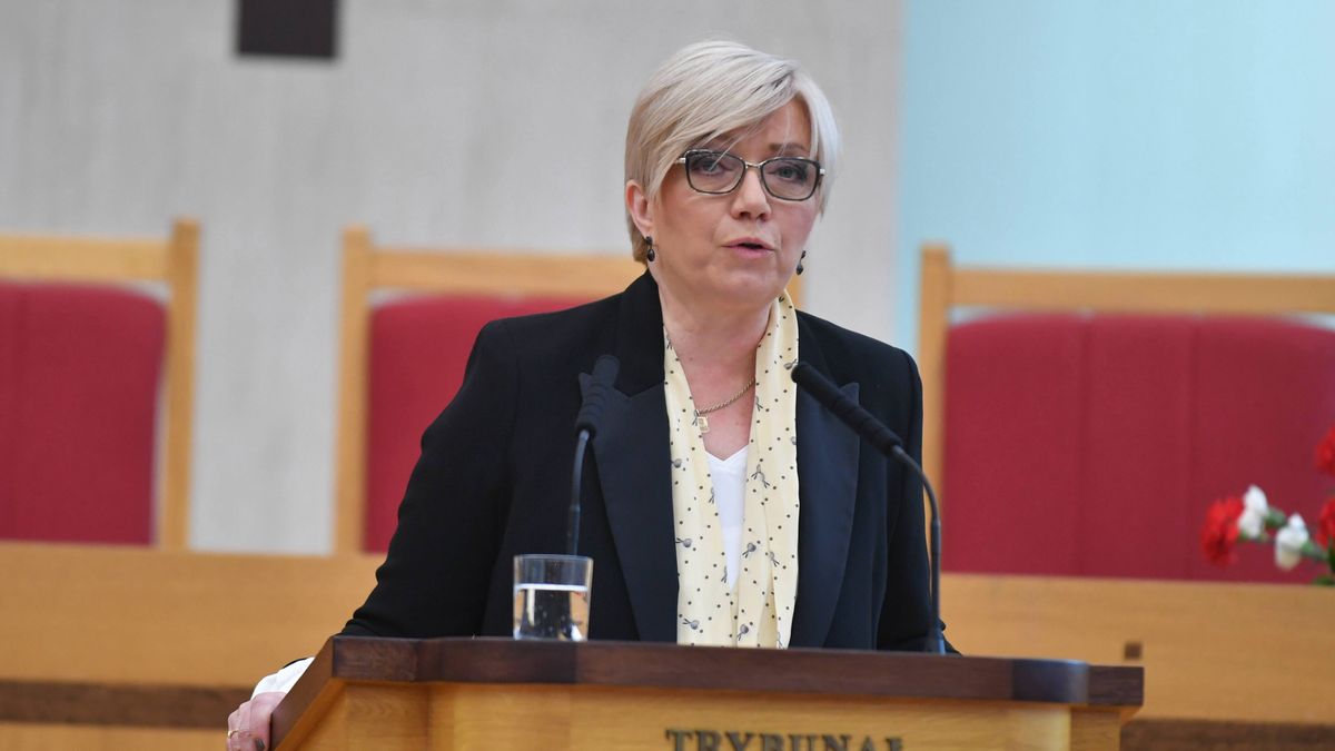 Ustawa dezubekizacyjna. Na zdj. Julia Przyłębska, prezes Trybunału Konstytucyjnego