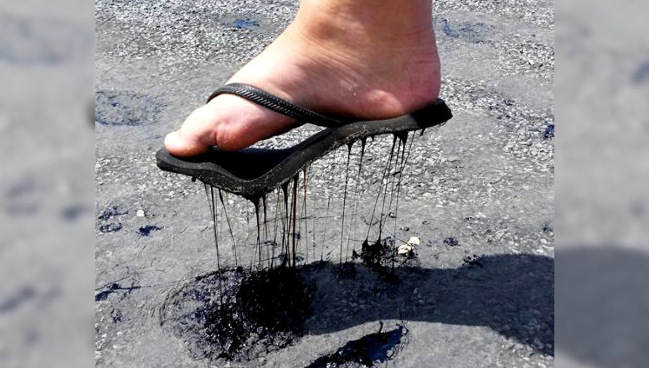jak usunąć asfalt i smołę z buta Fot.Imgur