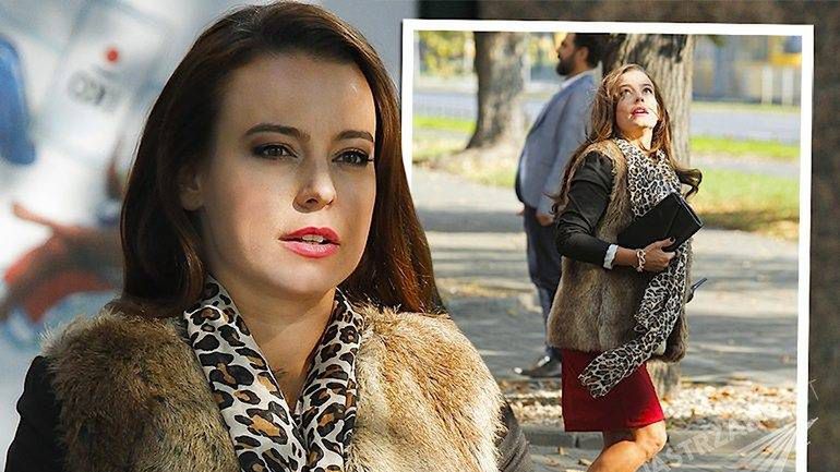 Anna Mucha zgubiła buta w parku