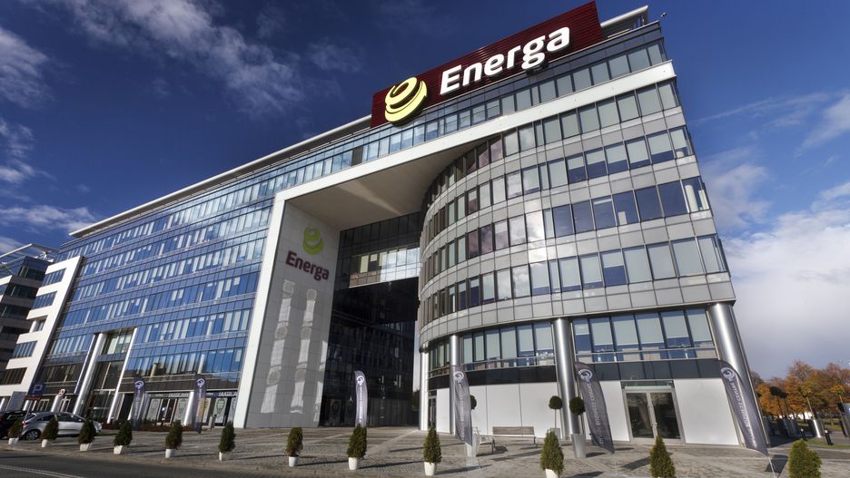 Siedziba Energi, dystrybutora i dostawcy prądu.