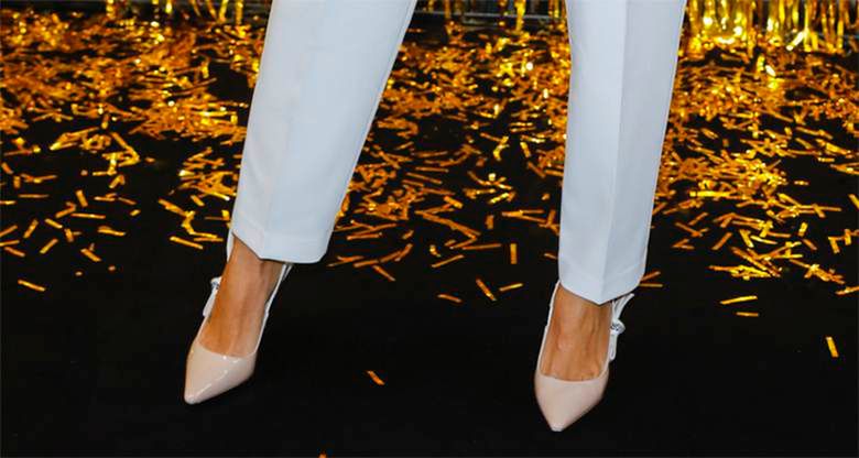 Natalia Siwiec, buty-  20. urodziny Pasażu Tesco