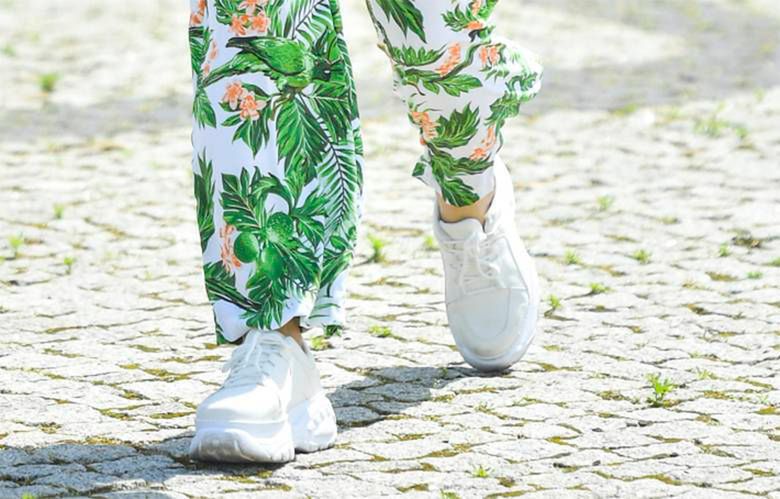 Ida Nowakowska wybrała wygodne buty