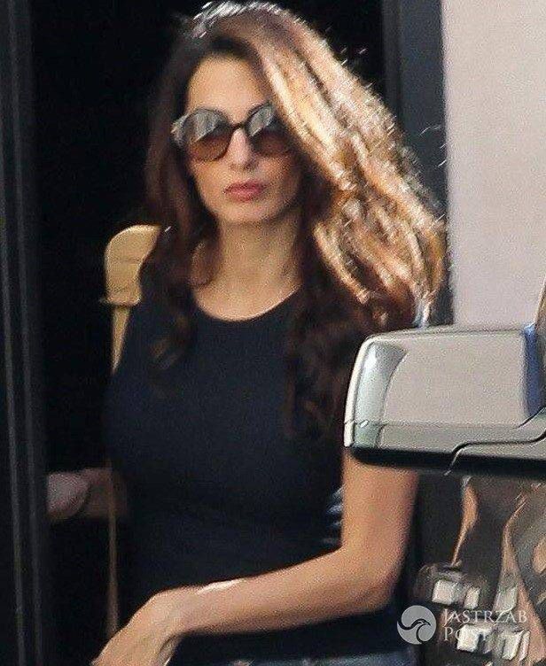Amal Clooney przyłapana przez paparazzi