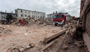Runął budynek w Świebodzicach. Są zabici i ranni