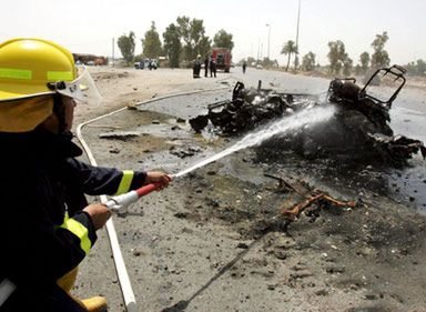 Czterech Irakijczyków ofiarami samochodu-pułapki