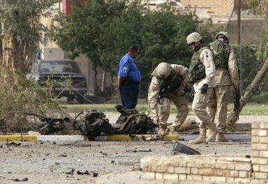 Potężny wybuch w Bagdadzie