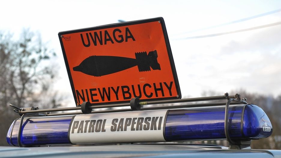 Niewybuchy odnaleziono w pięciu miejscowościach