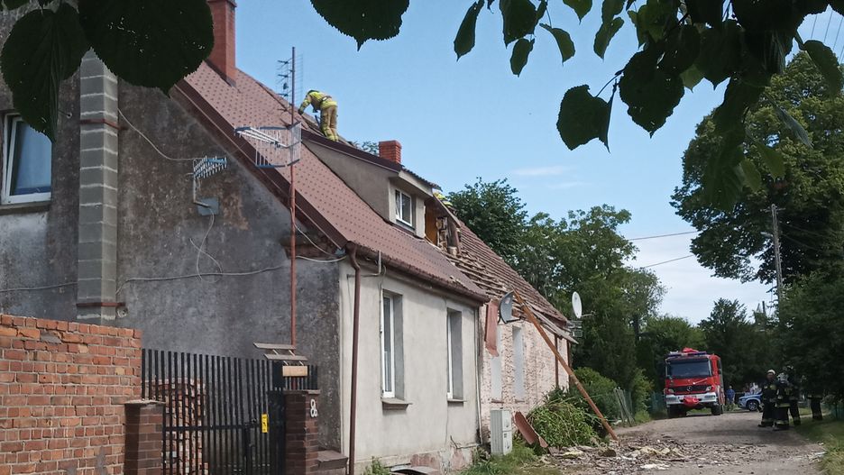 Małoszyce. Trwa wyjaśnianie przyczyn eksplozji.