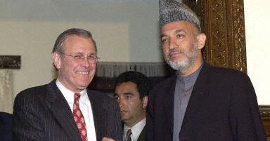 Rumsfeld: zakończenie większych walk w Afganistanie