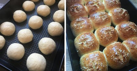 Łatwy przepis na domowe pieczywo. Bułki, które przygotujesz w godzinę