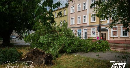 150 interwencji straży pożarnej w związku z silnymi burzami