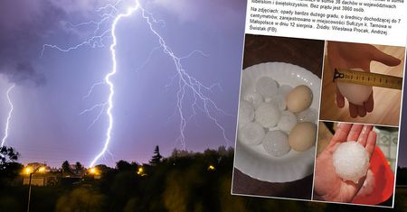 Pogoda. Burze nad Polską. Ponad 200 interwencji straży, nadchodzą kolejne wyładowania
