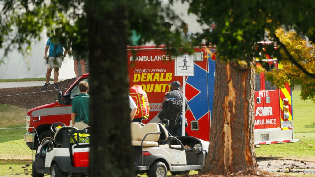 burza uderzenie pioruna atlanta usa