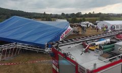 Wiatr przewrócił scenę. Święto Pieroga odwołane