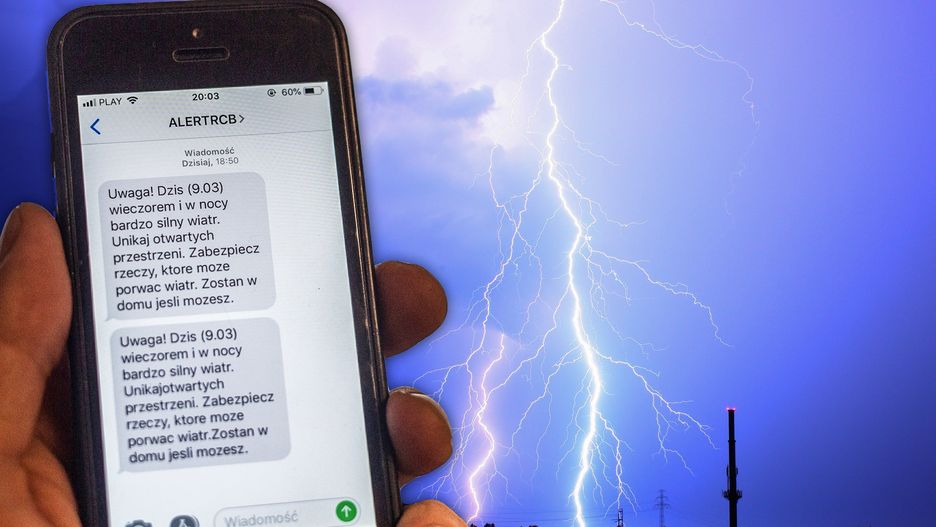 Burze nad Polską. Alerty RCB nie zawsze się sprawdzają