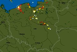 Burze nad Polską. Śledź z nami sytuację na niebie