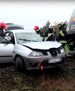 Wolsztyn. Wypadek na przejeździe kolejowym. Wśród rannych dziecko
