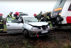 Wolsztyn. Wypadek na przejeździe kolejowym. Wśród rannych dziecko