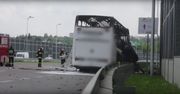 Pożar autokaru, którym podróżowało 21 osób. 4 dzieci w szpitalu