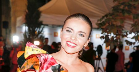 Kwiecista Edyta Herbuś na imprezie Polsatu