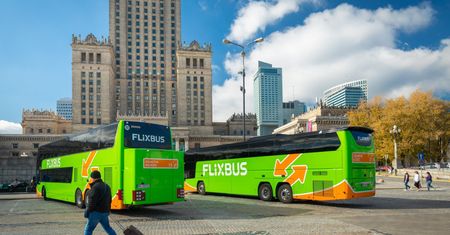 Nowe trasy Flixbusa z Warszawy