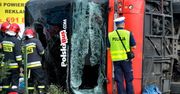 Wypadek Polskiego Busa na Podkarpaciu. 38 osób jest rannych, droga jest zablokowana