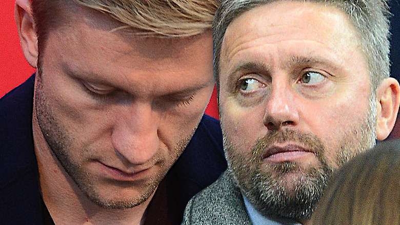 Jerzy Brzęczek i Kuba Błaszczykowski