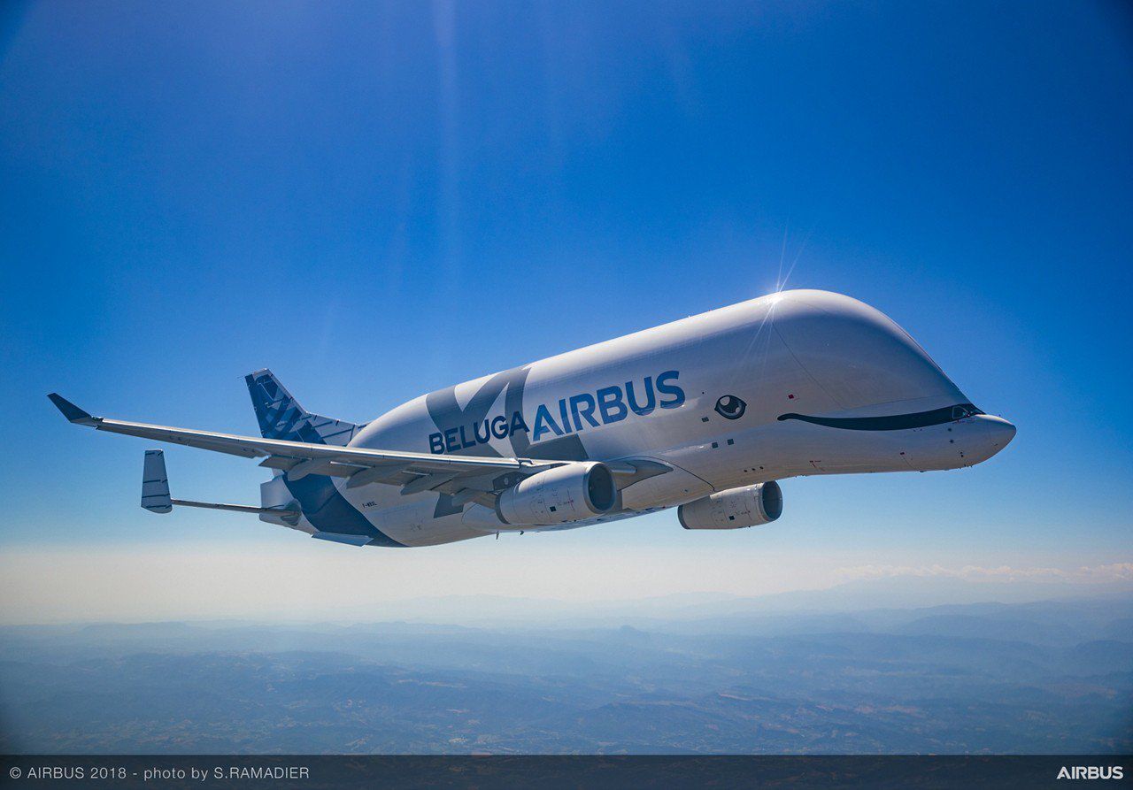 Latający delfin? Nie, to nowy model Airbusa