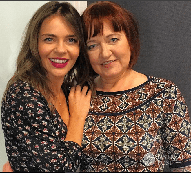 Edyta Herbuś z mamą