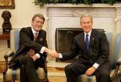 Bush przyjmuje Juszczenkę