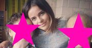 Edyta Herbuś z babcią i dziadkiem. "Wiejski rosołek i babciny kiss - zestaw obowiązkowy"