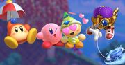 Kirby Star Allies - recenzja. Z gwiezdnymi ziomeczkami najlepiej