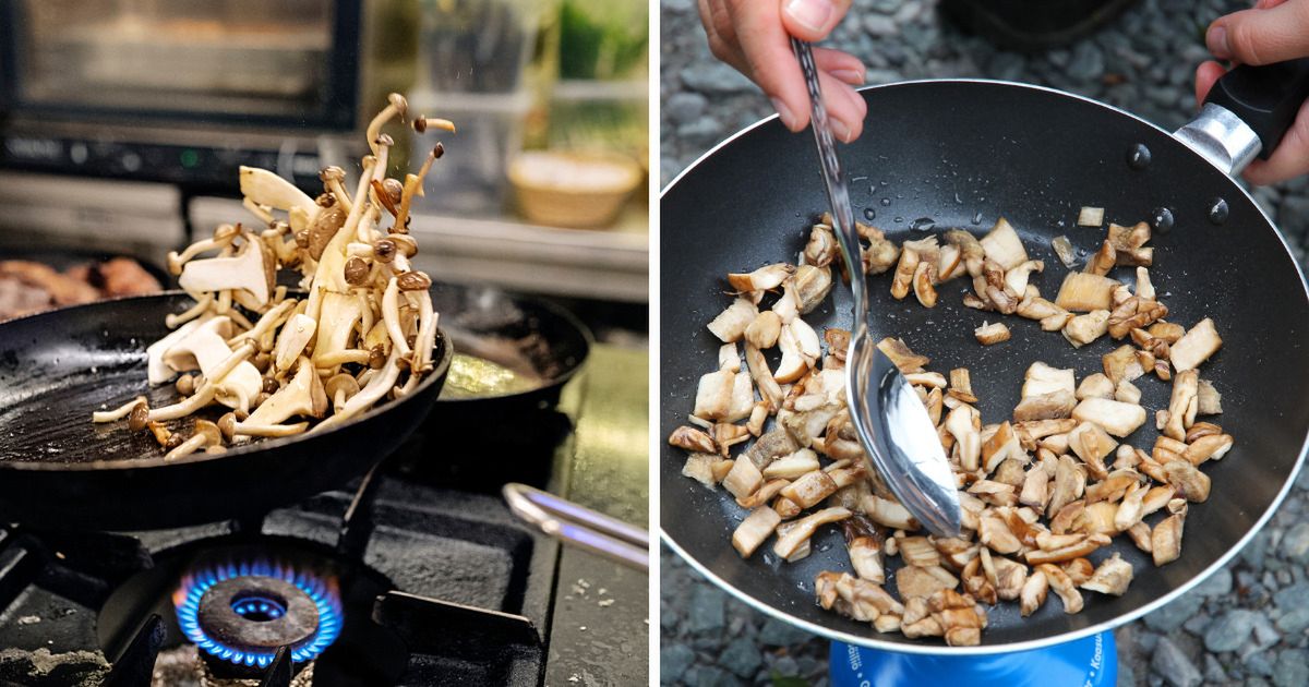 Ani zwykłe masło, ani olej, grzyby warto smażyć na innym tłuszczu. Postaw na pyszną alternatywę