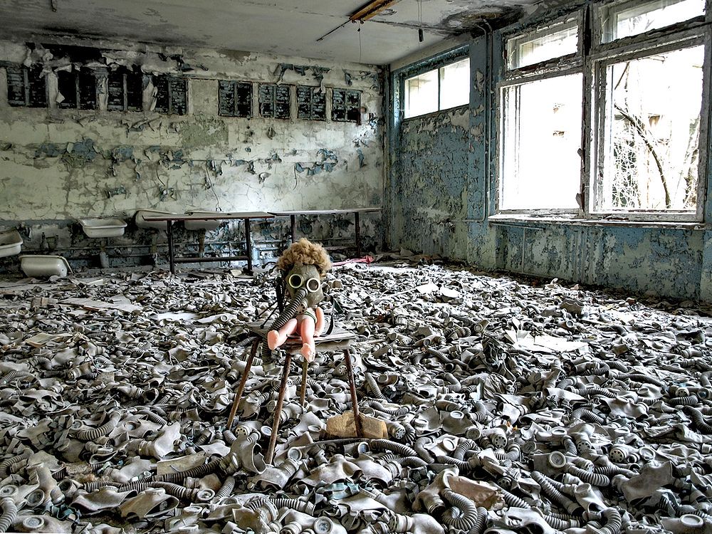Odwiedził Czarnobyl. "To miasto nie umarło od promieniowania"