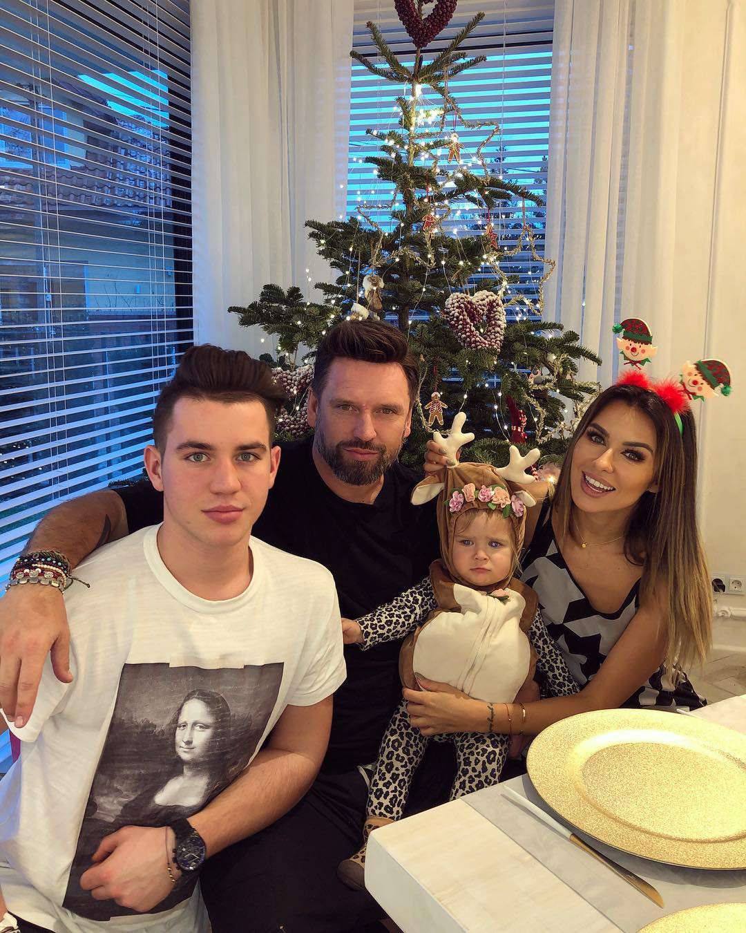 Natalia Siwiec z rodziną – Boże Narodzenie, święta 2018