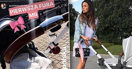 Córka Natalii Siwiec jeździ wózkiem Aston Martin! Cena przyprawia o zawrót głowy!